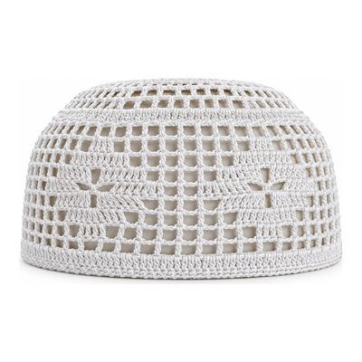 Cotton Crochet Kufi – Pack of 3 — side view