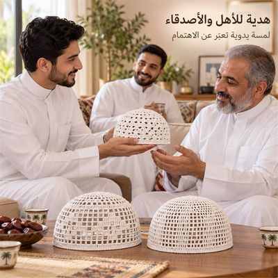 طقم كروشيه قطن – ٣ تصاميم — في مجلس