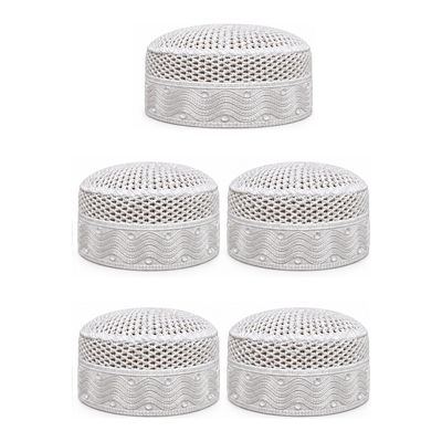 Embroidered Kufi – Ripple — full set