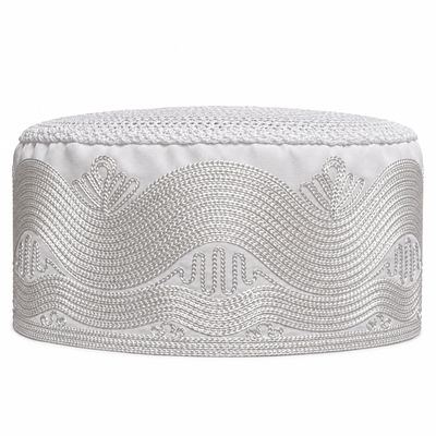 Embroidered Kufi – Wave — side view