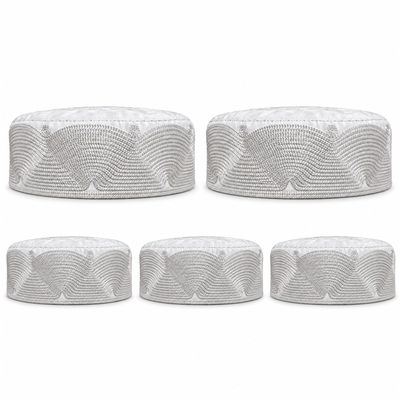 Fully Embroidered Kufi — full set