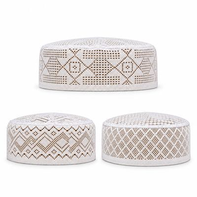Openwork Kufi Set of 12 – Collection I — the designs in the set